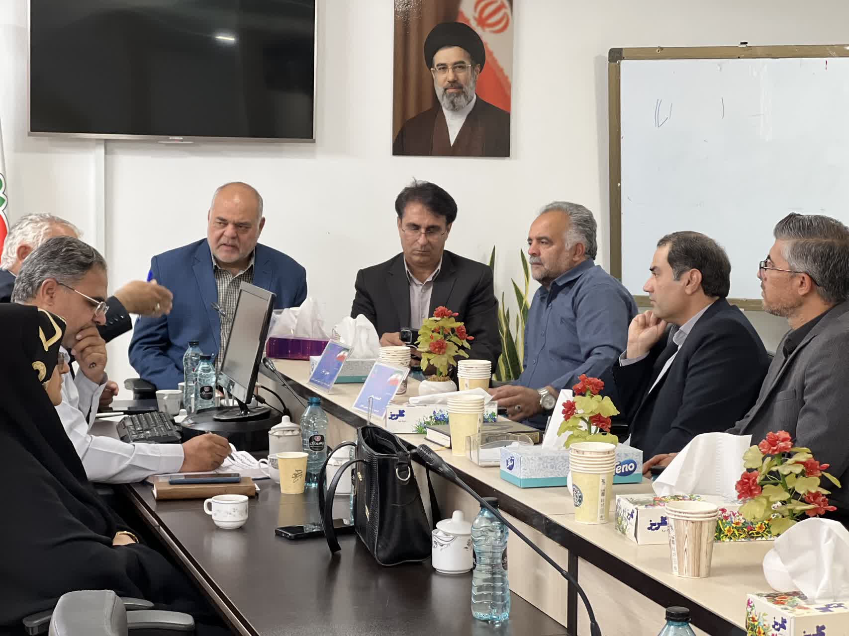 دیدار رئیس هیئت امنای موسسه آموزش عالی پیروزان با اعضای شورای شهر فردوس